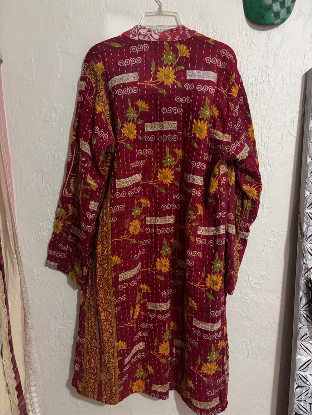 She’s 1 Oak Reversible Kantha Kimono One Size - Picture 6 of 8